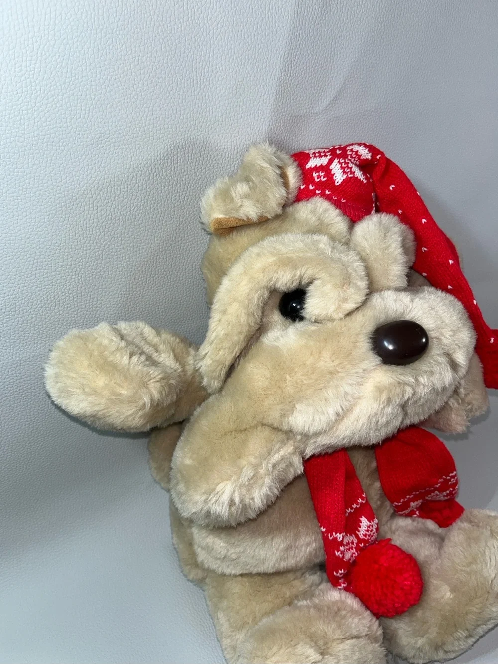 Kris Krinkles Shar Pei Plush Dog Tan 14